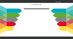 Desktop Screenshot of movietorrent.de